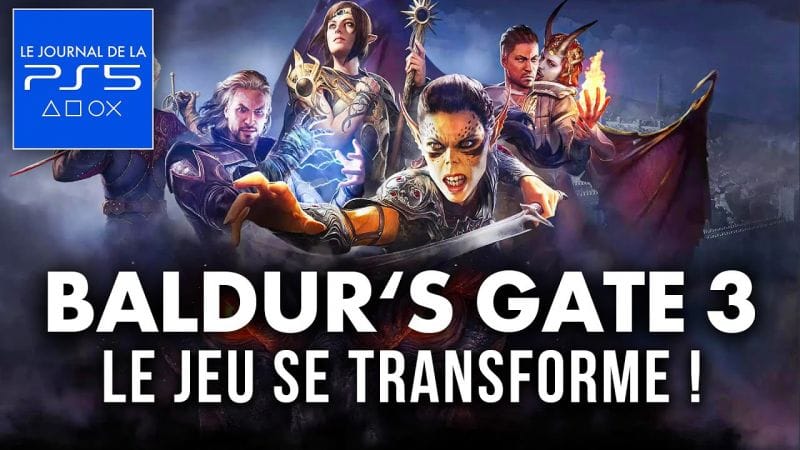 Baldur's Gate 3 : Le jeu se TRANSFORME et une énorme mise à jour arrive ! 😍