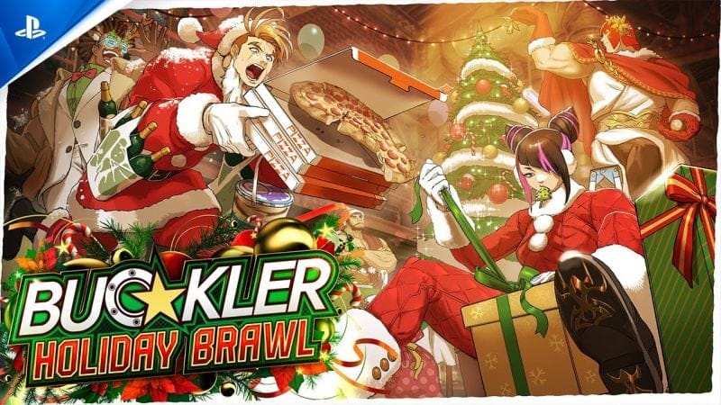 Street Fighter 6 - Buckler Holiday Brawl Fighting Pass | PS5 & PS4 Games