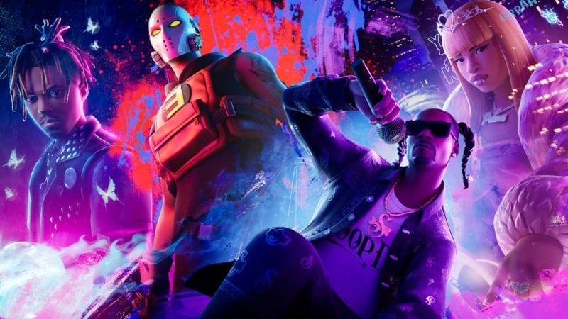 Grâce au rap, Fortnite bat un nouveau record de joueurs connectés en simultané sur un événement