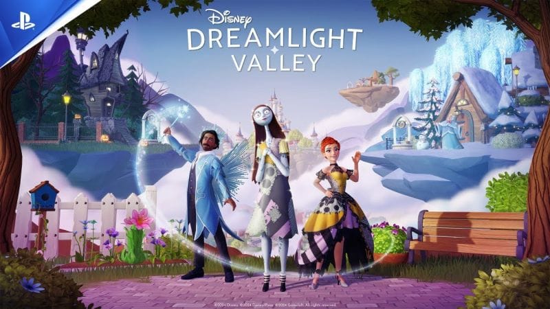Disney Dreamlight Valley - Trailer de Sally - L'Étrange Noël de Monsieur Jack - 4K | PS5, PS4