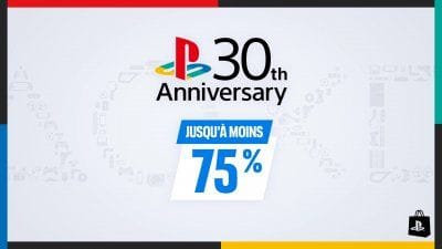 SOLDES du PlayStation Store : jusqu'à -75 % et bien plus pour le 30e anniversaire, dont des Jeux à moins de 15 €