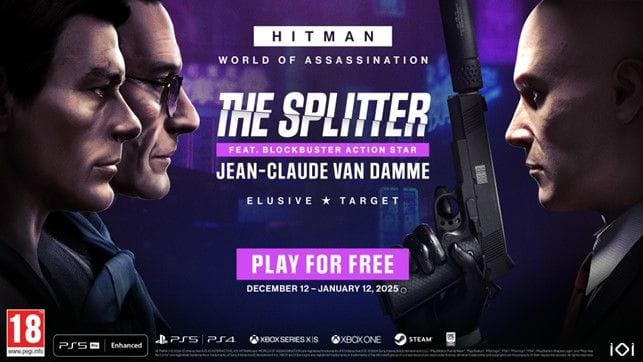 Hitman : Vous pouvez désormais assassiner Jean-Claude Van Damme dans le jeu pour une durée limitée