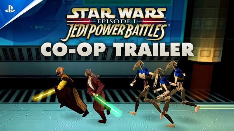 Star Wars: Episode I: Jedi Power Battles - Co-op Trailer | PS5 & PS4 Games