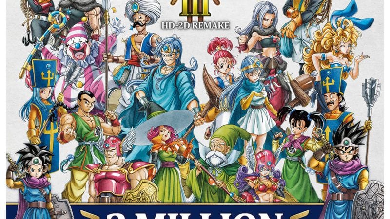 Dragon Quest III HD-2D Remake s'est vendu à plus de deux millions d'exemplaires en seulement trois semaines
