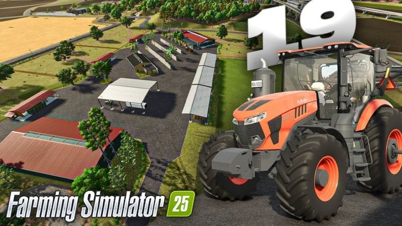 Farming Simulator 25 | Reconstruire la ferme ! | Agriculteur Japonais #19 (Carrière Suivie FS25)