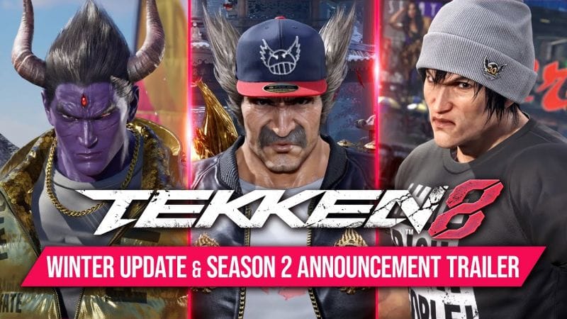 Tekken 8 dévoile sa prochaine update a l'approche de la saison 2, le prochain personnage sera annoncé lors des Game Awards