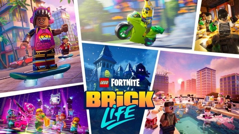 GEEKNPLAY - Fortnite - Un nouveau jeu social et une mise à jour majeure pour redéfinir l’expérience avec LEGO Fortnite Brick Life