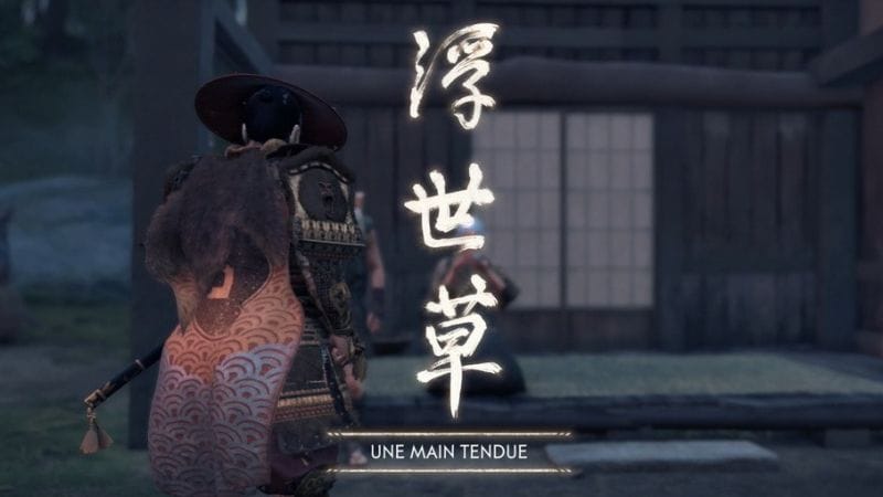 Une main tendue