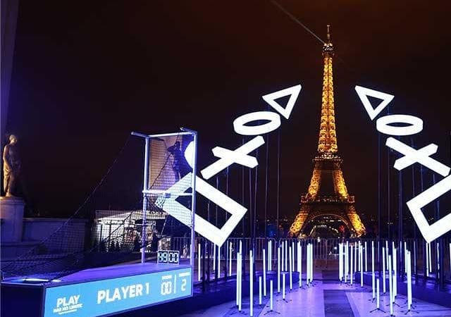 Sponsorisé : Du basket devant la Tour Eiffel avec PlayStation