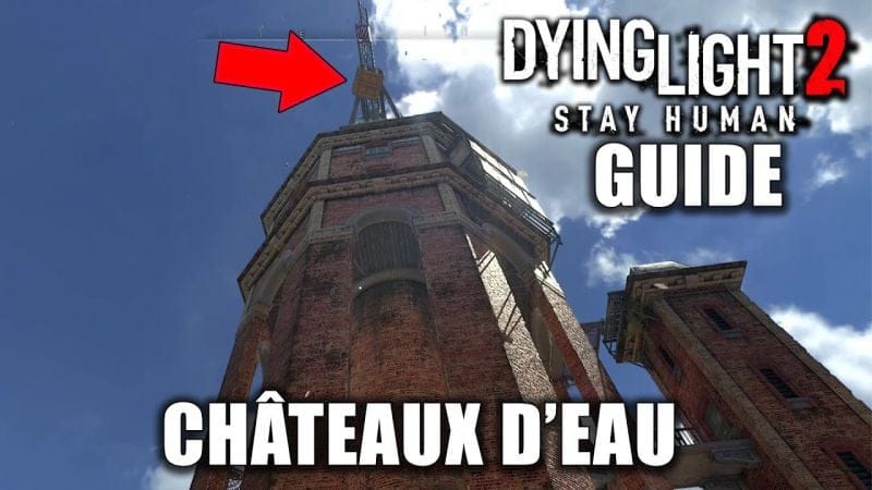 DYING LIGHT 2 : Tous les CHÂTEAUX D'EAU (Emplacements & Solutions) GUIDE Trophée : Plan du métro