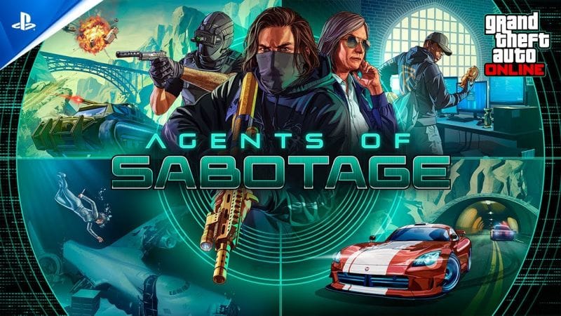GTA Online - Agents of Sabotage Out Now | PS5 & PS4 Games