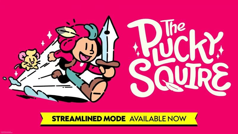 The Plucky Squire a maintenant un mode de jeu simplifié