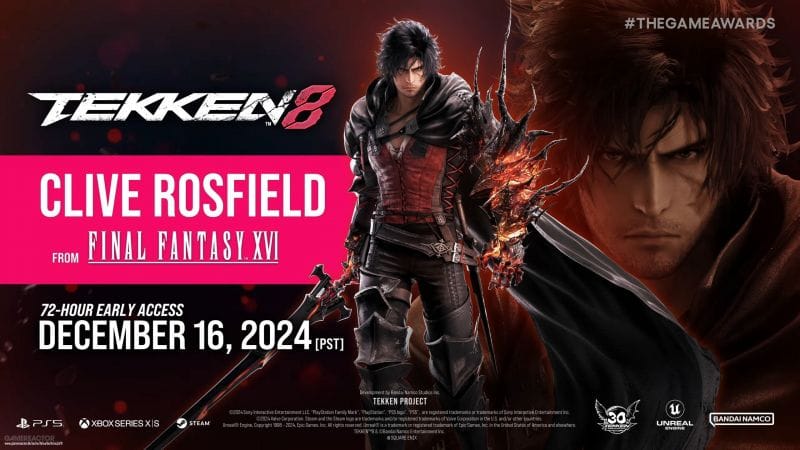 Final Fantasy XVI invité au tournoi King of Iron Fist