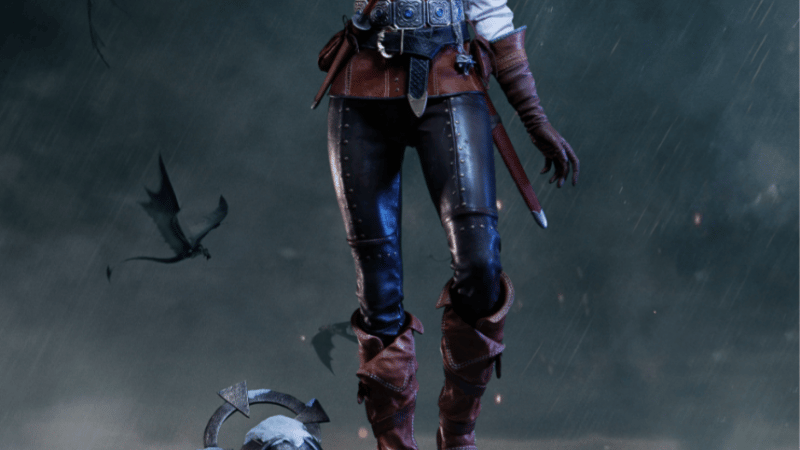 Purearts dévoile la statue exquise de Ciri à l'échelle 1/2 pour les passionnés de The Witcher.