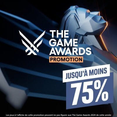 SOLDES du PlayStation Store : jusqu'à -75 % pendant encore quelques heures sur les jeux des Game Awards