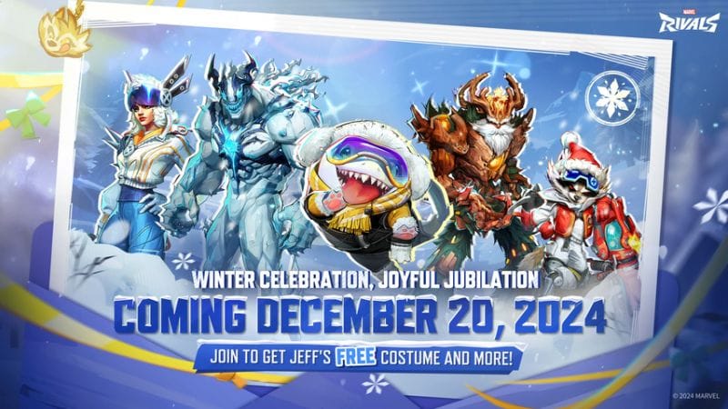 Marvel Rivals : un mode Splatoon et des cosmétiques pour l'hiver