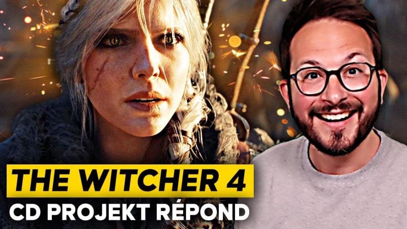 The WITCHER 4 😍  Ciri, Geralt de Riv, Unreal Engine 5 : CD Projekt prend la parole !!!