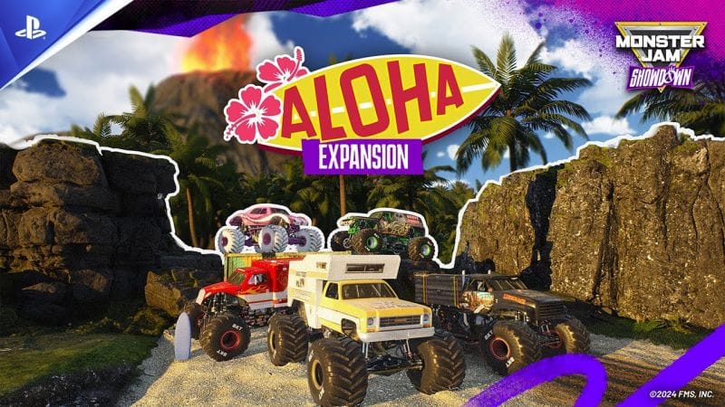 Monster Jam Showdown - Trailer de l'extension Aloha | PS5, PS4