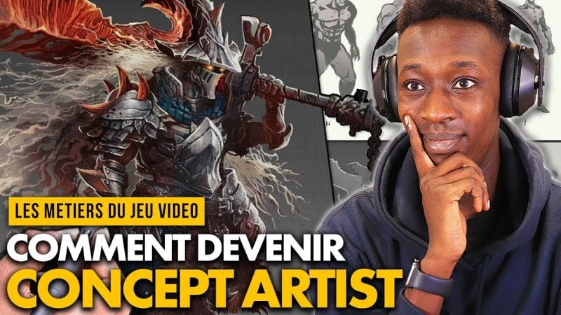 TOUT SAVOIR sur le métier de CONCEPT ARTIST dans le jeu vidéo ! 🔥 (Cursus, Salaire, Compétences..)