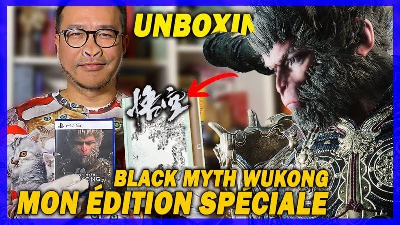 Black Myth Wukong : j'ai reçu une version PS5 très spéciale (UNBOXING NOËL)