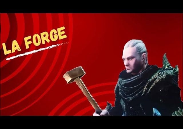 The Elder Scrolls Online artisanat- la forge