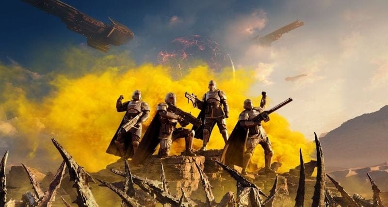 Helldivers 2 : un mode coop à 8 joueurs et Helldivers 3 évoqués par le studio