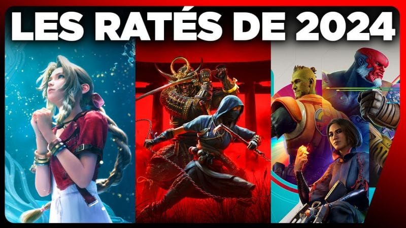 Les plus gros RATÉS gaming de 2024