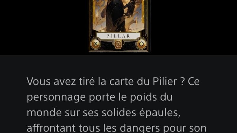 Le pilier, jeu de rôle, jeu drôle