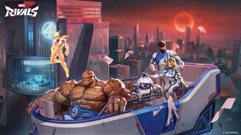 Les 4 Fantastiques débarquent prochainement dans Marvel Rivals, première image officielle