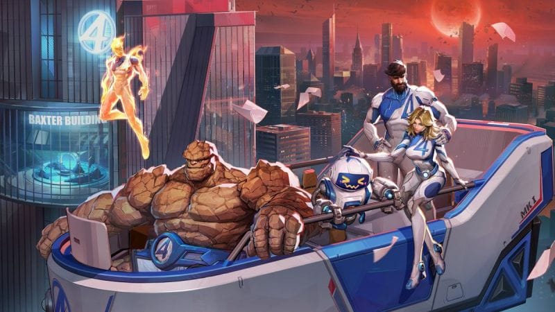 Les Quatre Fantastiques confirmés dans Marvel Rivals grace à une première image officielle