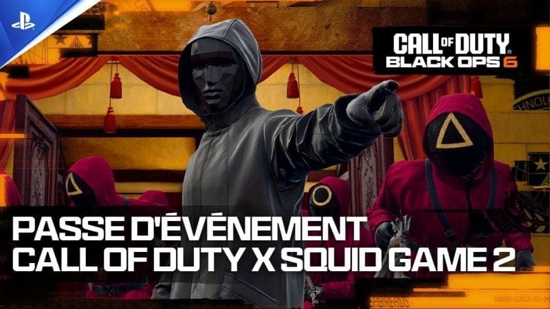 Call of Duty : Black Ops 6 & Warzone - Trailer du Passe d'événement Squid Game 2 | PS5, PS4