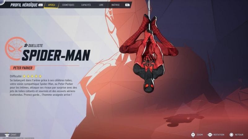 Spider-Man : Capacités, stats, costumes | Guide Marvel Rivals