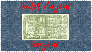 Billet du jour, bonjour 10/01/25