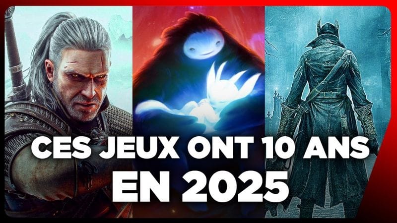 Coup de vieux : 15 jeux d'exceptions qui fêtent leur 10 ans en 2025 !