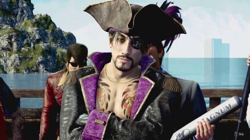 Goro Majima vit sa meilleure vie dans Like a Dragon : Pirate Yakuza in Hawaii
