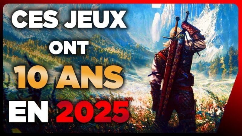 Coup de vieux : 15 jeux d'exceptions qui fêtent leur 10 ans en 2025 !