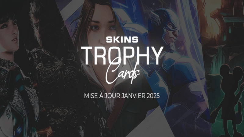 Un design révolutionné pour votre carte des trophées ! | News  - PSthc.fr