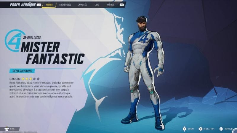 Mister Fantastic : Capacités, stats, costumes | Guide Marvel Rivals
