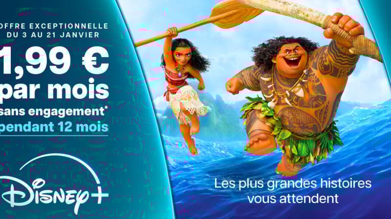 Disney+ à moins de 2 euros par mois pendant un an avec cette nouvelle offre limitée