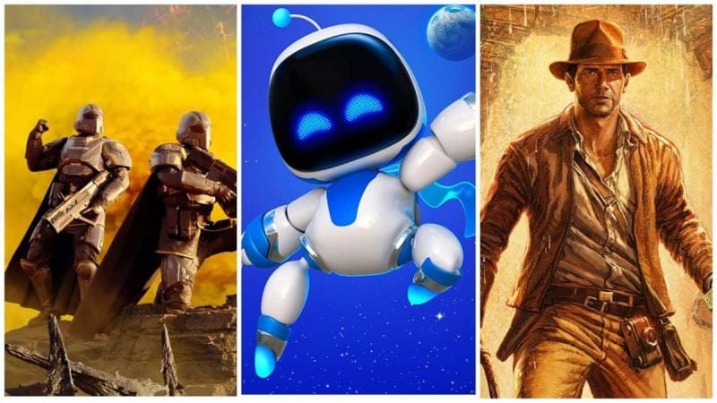 Les nommés des DICE Awards 2025 avec Astro Bot, Helldivers 2, et Indiana Jones en tête