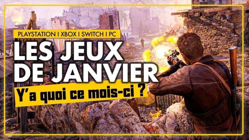 TOP 10 des sorties jeux vidéo en JANVIER 2025 ! 🎮