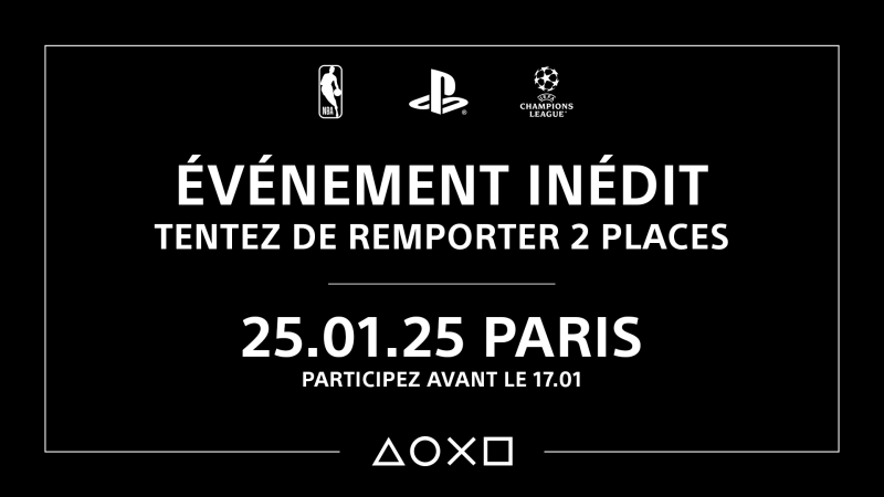 Concours Spécial - Événement PlayStation