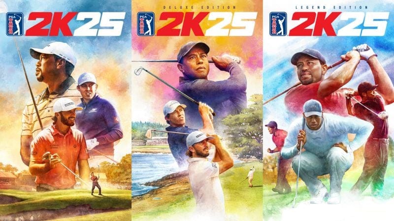 PGA Tour 2K25 est annoncé avec toutes ses éditions et une date de sortie en février