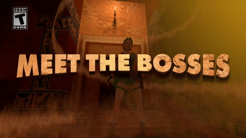 Regarde les boss rafraîchis dans Tomb Raider IV-VI Remastered