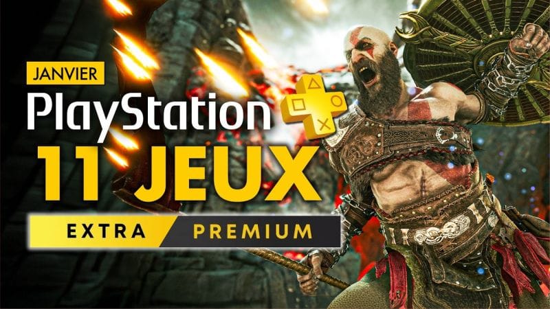PlayStation Plus PS4 & PS5 | JANVIER 2025 : Les JEUX du PS Plus Extra & Premium ! 🔥