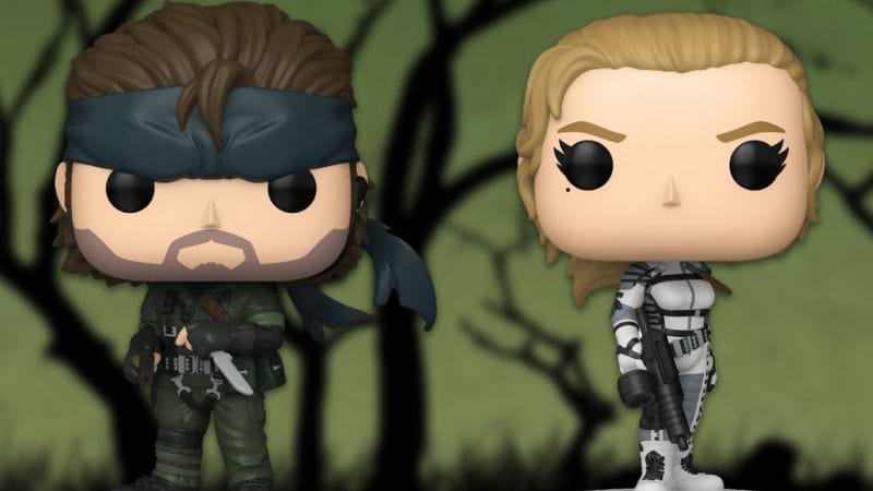 Metal Gear Solid Δ: Snake Eater reçoit une double dose de Funko Pop aujourd'hui