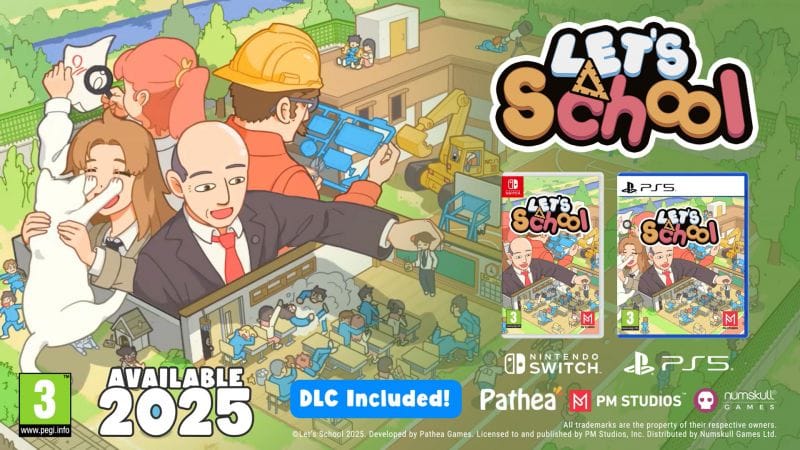 GEEKNPLAY - Let's School - Bâtissez et gérez votre propre école dès le 7 mars 2025 sur Nintendo Switch et PlayStation 5 !