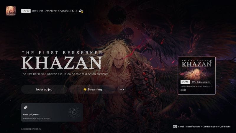 The First Berserker PS5 PRO
