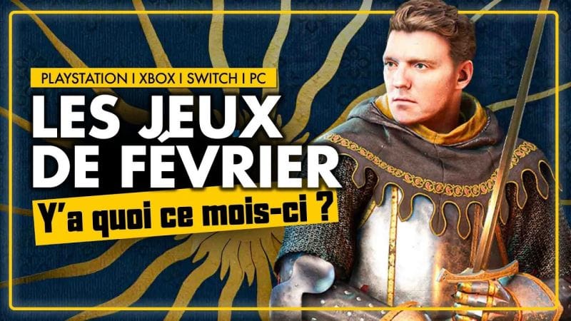 TOP 10 des sorties jeux vidéo en FÉVRIER 2025 ! 🎮
