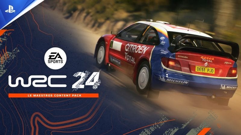 EA SPORTS WRC 24 - Trailer d’annonce du pack de contenus Maestros - 4K I PS5